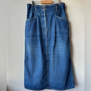 Vintage Denim Skirt - Charter Club